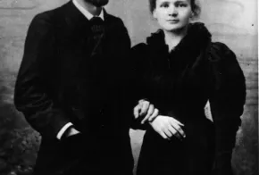 Pierre y Marie Curie. Ellos mismos