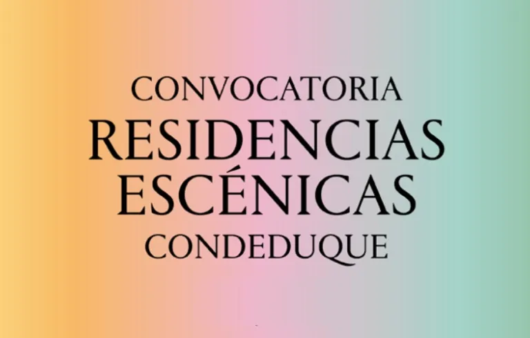 «Residencias escénicas 2024-2025»