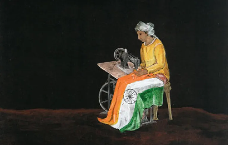 El arte indio contemporáneo: reinventar y remedar